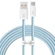Кабель Baseus Dynamic Series Fast Charging Data Cable USB to Type-C 100W 20V 5A 2м (CALD000703) Blue - изображение 1
