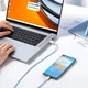 Кабель Baseus Dynamic Series Fast Charging Data Cable USB to Type-C 100W 20V 5A 1м (CALD000603) Blue - зображення 3