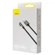 Кабель Baseus Legend Series Fast Charging Elbow Cable USB to Lightning 2.4A 1м (CALCS-01) Black - зображення 8