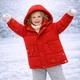Куртка детская однотонная с капюшоном Basic Kids 130см Красный (12668) - изображение 4