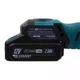 Акумуляторна ексцентрикова полірувальна машина PROFI-TEC PPM-8012SCP Set Professional (12 В, 3 диска: 30/50/75 мм, хід 3+12мм) 2×2.5 Аг, ЗП, сумка з аксесуарами - изображение 9