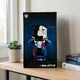 Арт Держатель Рамка 50x30 см. на Стену для Конструктора LEGO Technic Автомобиль для гонки BMW M4 GT3 EVO (42226) BMW М4 - Type-A - изображение 1