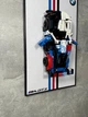 Арт Держатель Рамка 50x30 см. на Стену для Конструктора LEGO Technic Автомобиль для гонки BMW M4 GT3 EVO (42226) BMW М4 - Type-B - изображение 6