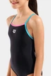 Купальник для дівчаток Arena SWIMSUIT LIGHT DROP SOLID 005919-589 14 164 см Чорний - зображення 4