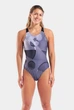 Купальник жіночий Arena DEPTH SWIMSUIT V BACK 010738-550 36 Чорний - зображення 1