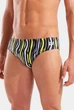 Плавки для плавання чоловічі Arena STRIPES SWIM BRIEFS 010760-550 95 Чорний - зображення 2