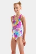 Купальник для дівчаток Arena SPRAYING SWIMSUIT SWIM PRO BAC 010720-815 8 128 см Білий - зображення 1