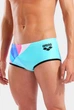 Плавки для плавання чоловічі Arena ONE PLACEMENT LOW WAIST SHORT 010673-505 105 Бірюзовий - зображення 2