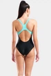 Купальник жіночий Arena KIKKO SWIMSUIT SWIM PRO BACK 010807-580 46 Чорний - зображення 5