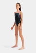 Купальник для дівчаток Arena SUNRISE SWIMSUIT SWIM PRO BACK 010762-590 6 116 см Чорний - зображення 2