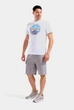 Чоловіча футболка Arena NO DIVING PRINT T-SHIRT 011331-100 M Білий - изображение 6