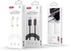 Кабель XO NB302-AC USB-A to USB-C 3 А, 1 м White (NB302-AC.white) - зображення 5