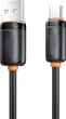 Кабель XO NB302-AC USB-A to USB-C 3 А, 1 м Black (NB302-AC.black) - изображение 1