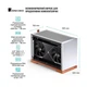 Корпус Jonsbo T9 Silver - зображення 3