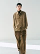Рубашка мужская Uniqlo 303830264 XS Коричневая (1159856727) - изображение 3