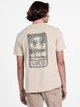 Футболка хлопковая длинная мужская Guess 671882259 2XL Бежевая с принтом (1159856835) - изображение 5