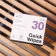 Серветки для чищення взуття Jason Markk Quick Wipes (30 шт) — кишеньковий формат, без замочування - зображення 4