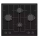 Газовая поверхность на стекле PERFELLI PERLA G60C NERO - изображение 2