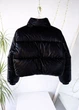 Женская куртка ZARA с блестящим эффектом champagne black S арт.8073\238\800 - изображение 3