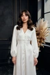 Біла сукня міді FashionYouWant XXL молочна 43446476 - зображення 2