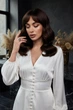 Біла сукня міді FashionYouWant XXL молочна 43446476 - зображення 4