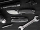 Нож Boker Plus Nahal 01BO628 D2 black stonewash флипер алюминий Eran Manasherov (23731086) - изображение 3
