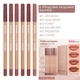 Набір олівців для губ Face Secret Artist Pencil, 6 нюдових відтінків. NUDE BROWN - изображение 2