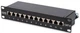 Патч-панель DIGITUS CAT 6 STP, 10", 1U, 12 портів, зібрана (650390) - изображение 1
