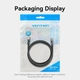Патч-корд 3м, UTP cat 6 RJ-45 black Vention (IBEBI) - изображение 5
