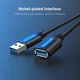 Дата кабель USB 3.0 AM/AF 0.5m black Vention (CBHBD) - изображение 5