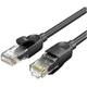 Патч-корд 3м, UTP cat 6 RJ-45 black VENTION (IBNBI) - зображення 1