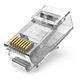 Конектор RJ45 UTP Cat.6 Modular 10 шт. VENTION (IDDR0-10) - зображення 2