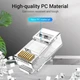 Конектор RJ45 UTP Cat.6 Modular 10 шт. VENTION (IDDR0-10) - зображення 5
