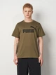 Футболка хлопковая длинная мужская Puma Essentials Foundation 68253381 L Loden Green (4069161736001) - изображение 1