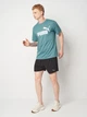 Футболка длинная мужская Puma Essentials Foundation 68255141 2XL Emerald Ice Heather (4069161731747) - изображение 3