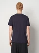 Футболка хлопковая длинная мужская Puma Essentials Graphics 68470819 3XL New Navy-Red (4069161742385) - изображение 2