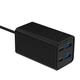 Зарядний пристрій Gembird 2xUSB-C PD65W + 2xUSB QC3.0 30W black (TA-UC-2A2C-PD65-01-BK) - зображення 4