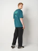 Футболка хлопковая длинная мужская Puma Essentials Graphics 69202341 L Emerald Ice с принтом (4069161732539) - изображение 3