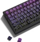 Кейкапи для механічної клавіатури Purple countur gradient, Cherry Profile - изображение 1
