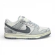 Жіночі кросівки демісезонні SB Dunk 36 Grey - зображення 1