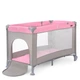 Манеж El Camino ME 1096 ACTIVE Pink Gray (прямокутний, 2колеса, вхід-змійка, кишеня, кільце 2шт) - изображение 2