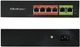 Комутатор Qoltec SWITCH Fast Ethernet PoE 4 x RJ45 PoE / 2 x RJ45 Uplink 65W 100 Mbps (5901878522890) - зображення 3