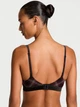 Бюстгальтер Victoria's Secret (2926678827118) Shine Patch Velvet Lightly Lined Full-Coverage Bra 80B чорний - зображення 2