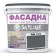 Краска Акрил-латексная Фасадная Skyline RAL 7012 Графитовый Шторм 3л - изображение 1