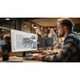 IIYAMA 23.8" 16:9 ips рк монітор, 1920х1080, 4 мс (GtG), 120 Гц, 350 кд/м2, Adaptive Sync, 1xHDMI 1.4/1xDP x2497hsu-b1 - зображення 2