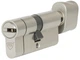 Цилиндр RB-Locks RB DIN_KT D7R 90 NST 40x50T TO_NST CAM30 5KEY TR_BLACK 426С_INS D70 40x50 (RAV-26500008632) - изображение 1