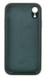 Чохол Silicone Premium case з захистом камери для iPhone XR Full Camera Protective dark green 0032 - изображение 2