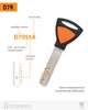 Цилиндр RB-Locks RB DIN_KT D7R 90 NST 55x35T TO_NST CAM30 5KEY TR_BLACK 426С_INS D70 35x55 (RAV-NE000207951) - изображение 8