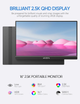 Портативный монитор ARZOPA Z1RC 16" 2.5K 123% sRGB IPS USB-C - изображение 9