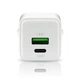 Зарядное устройство everActive GaN SC-330Q White, 1xUSB+1xUSB-С QC3.0+PD 20W, AC220V - изображение 2